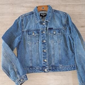 Vintage Polo Jeans Co. Ralph Lauren Classic Meduim Wash Y2k 90's Denim Jacket